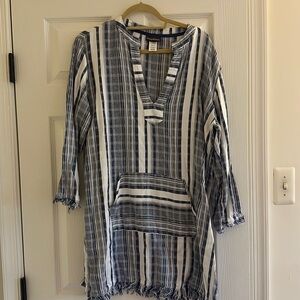 Tommy Bahama stripe coverup